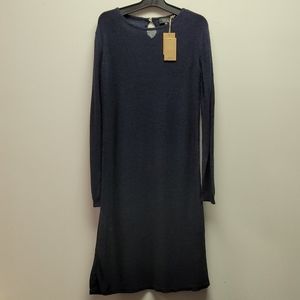 A.P.C. Navy Blue Knit Dress M